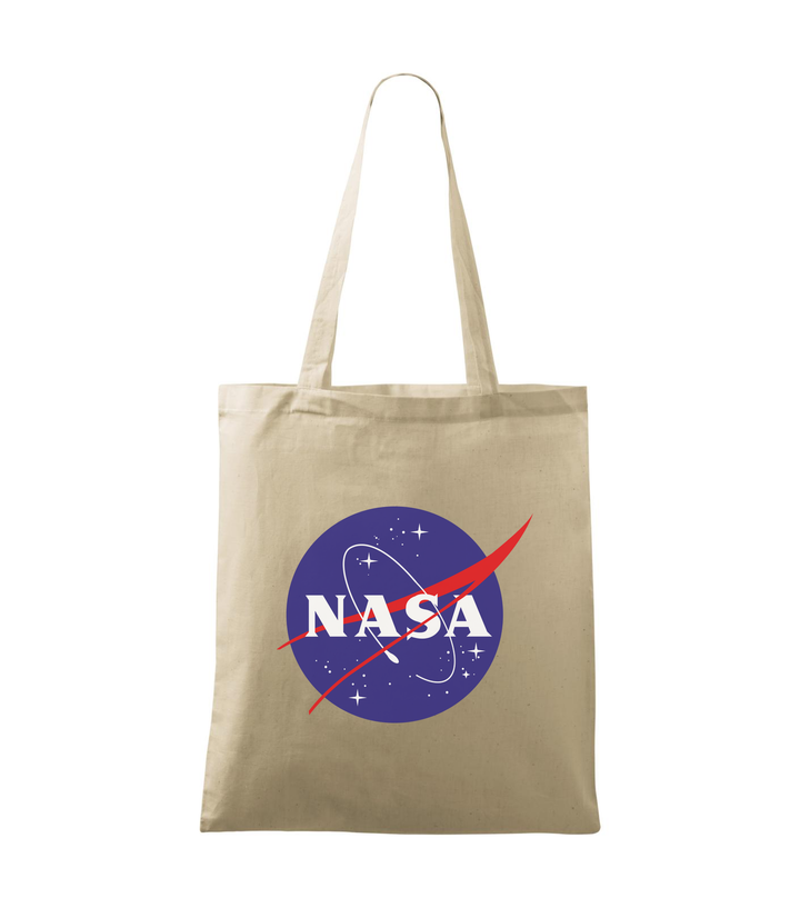NASA logo 2 - Vászontáska (42 x 38 cm) natúr