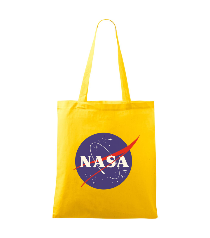 NASA logo 2 - Vászontáska (42 x 38 cm) sárga