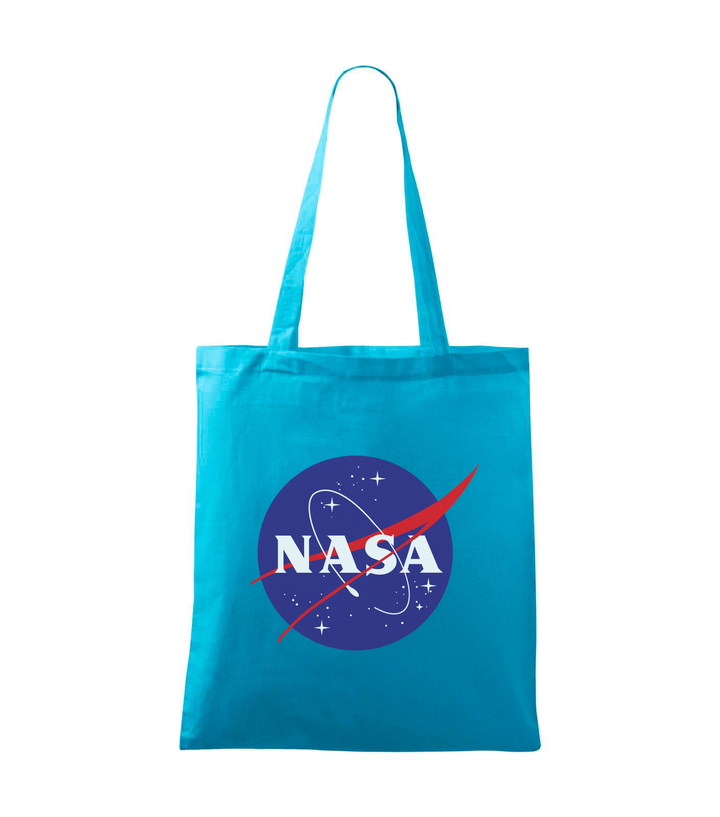 NASA logo 2 - Vászontáska (42 x 38 cm) türkiz