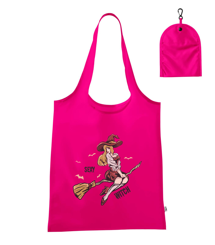 Sexy witch - Bevásárló táska neon rózsaszín