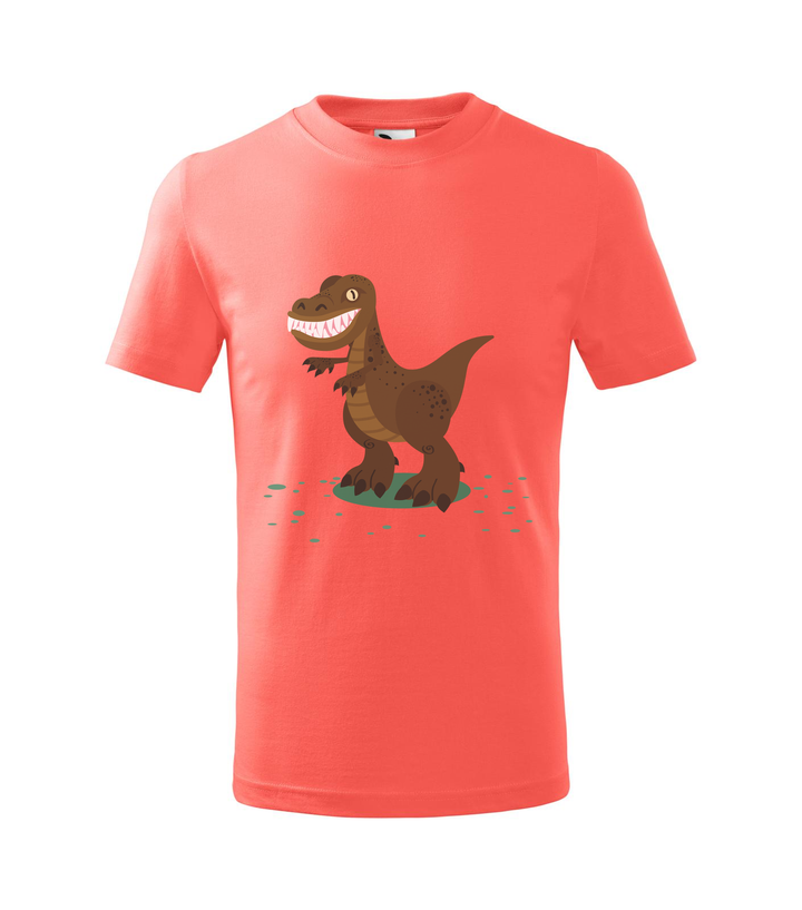 T-Rex - Gyerek póló coral