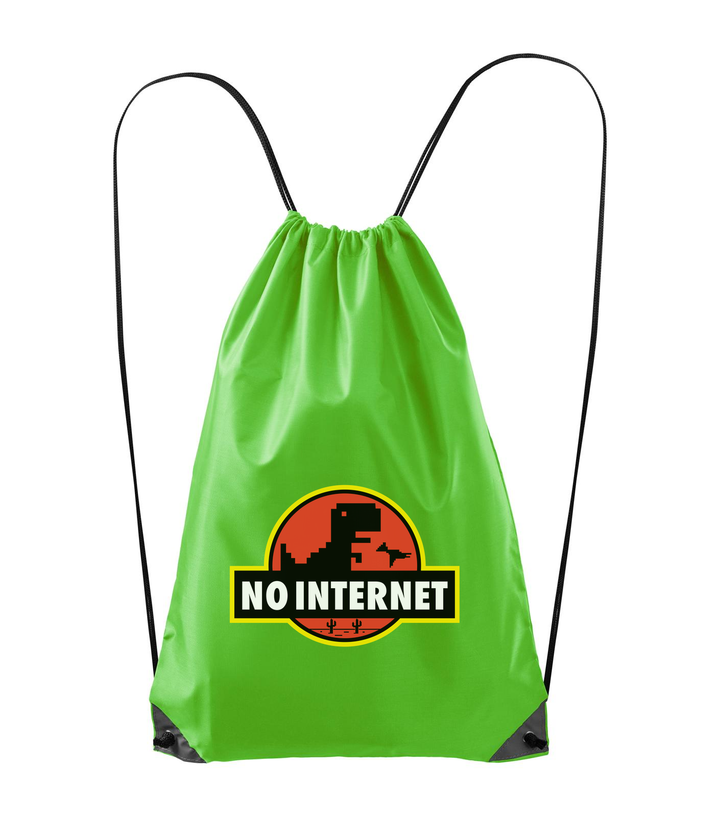 T-Rex - no internet - Hátizsák almazöld