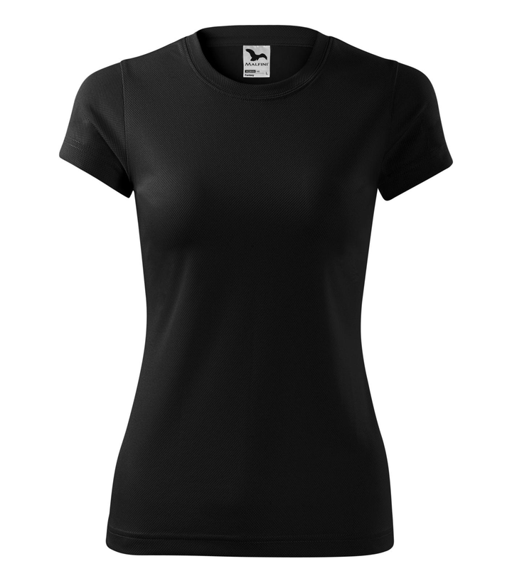 TERVEZD MEG - Női sport póló fekete