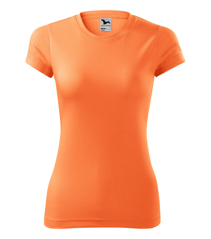 TERVEZD MEG - Női sport póló mandarinsárga