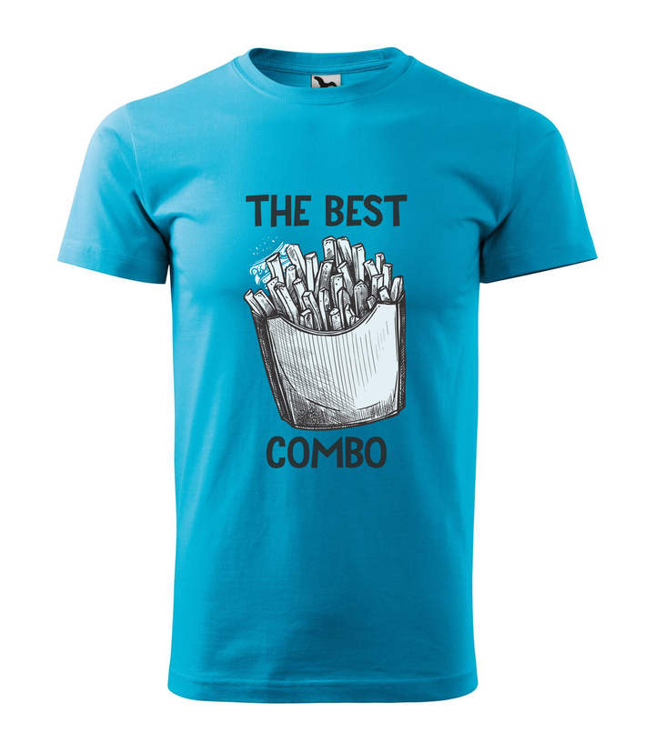 The best combo - Chips - Férfi póló türkiz
