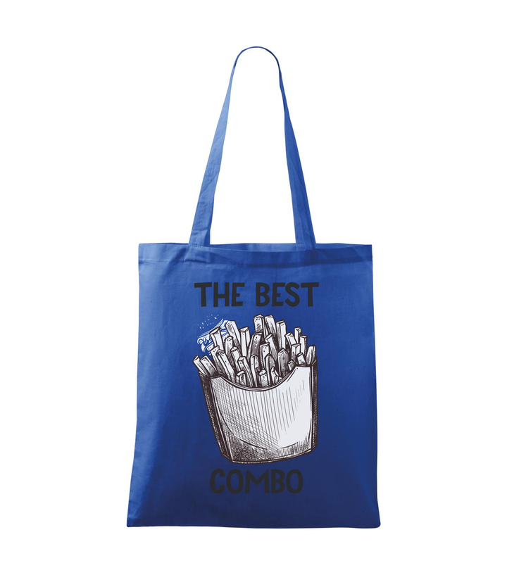 The best combo - Chips - Vászontáska (42 x 38 cm) királykék