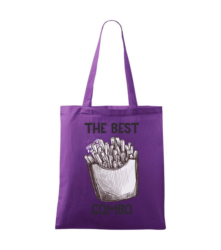 The best combo - Chips - Vászontáska (42 x 38 cm) lila