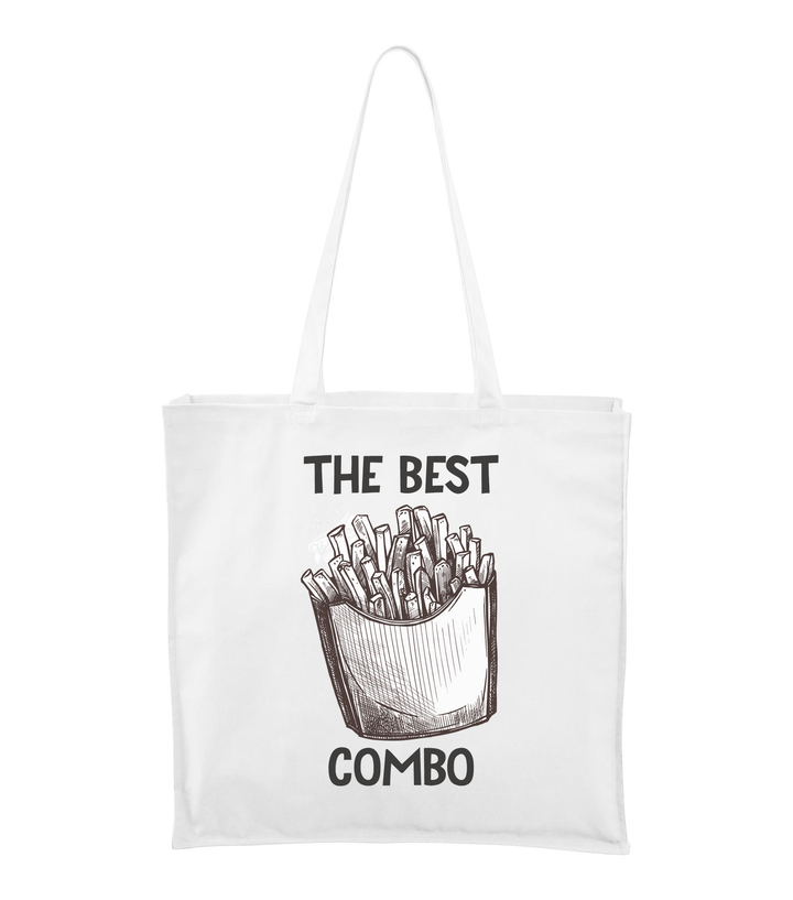 The best combo - Chips - Vászontáska (43 x 43 cm) fehér