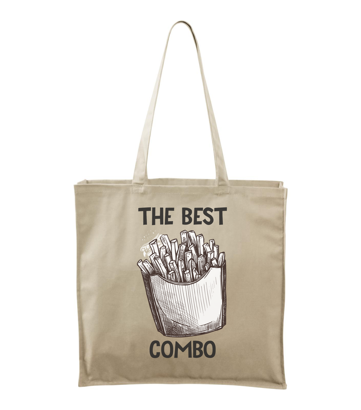 The best combo - Chips - Vászontáska (43 x 43 cm) natúr