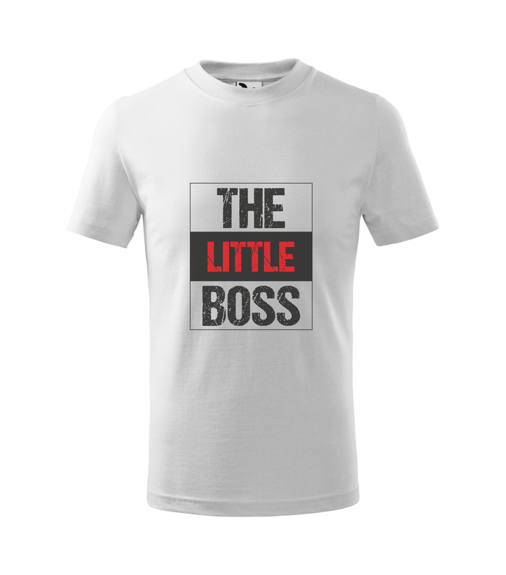 The little boss - Gyerek póló fehér