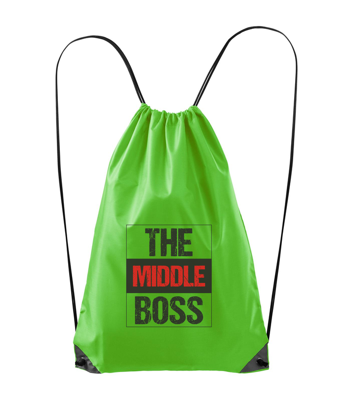 The middle boss - Hátizsák almazöld