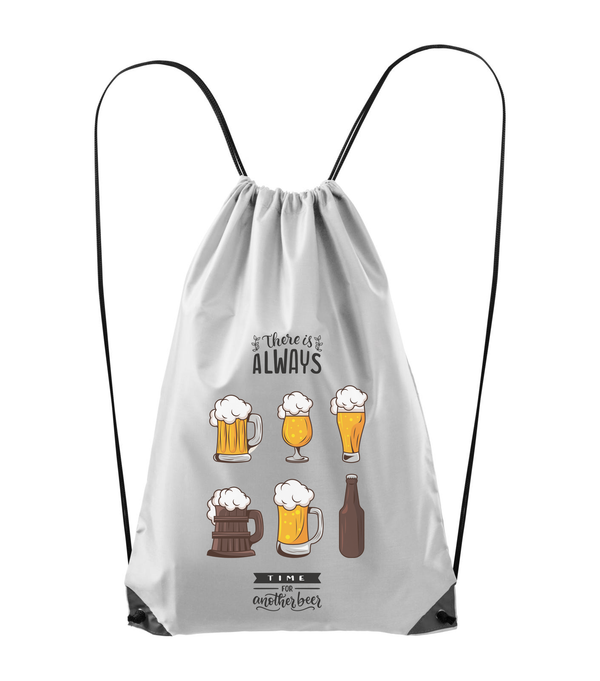 There is always time for another beer - Hátizsák fehér