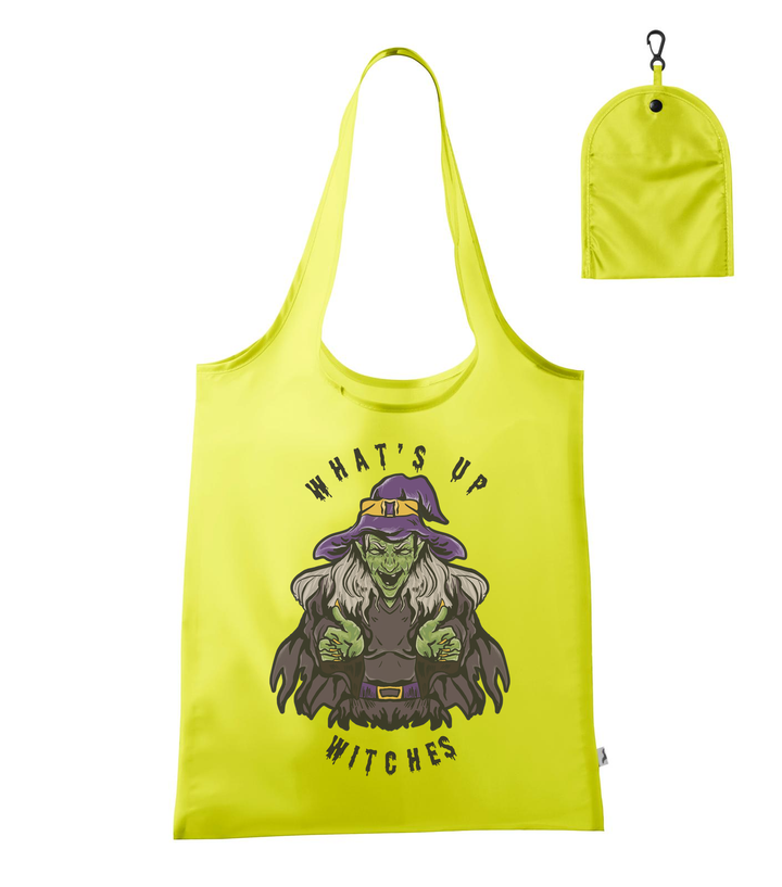 What's up witches - Bevásárló táska neon sárga